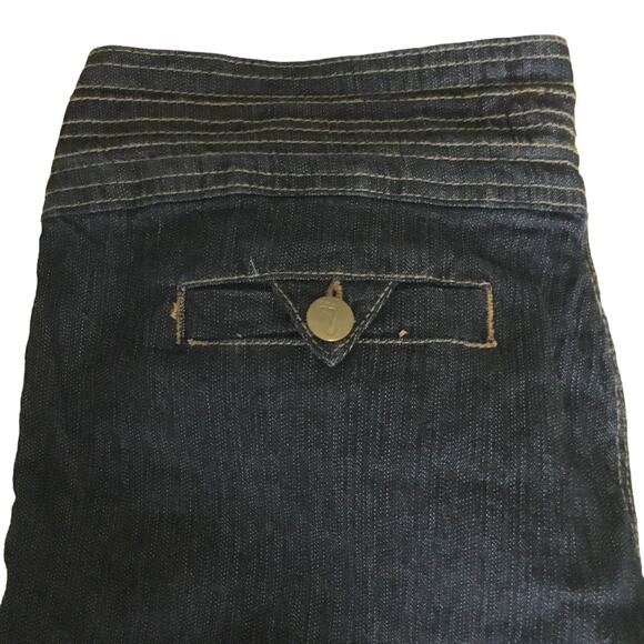 Street Trouser Jeans Low Waist Black Wash Stretchy Straight Womens 13 NWT Y2K - Picture 4 of 10